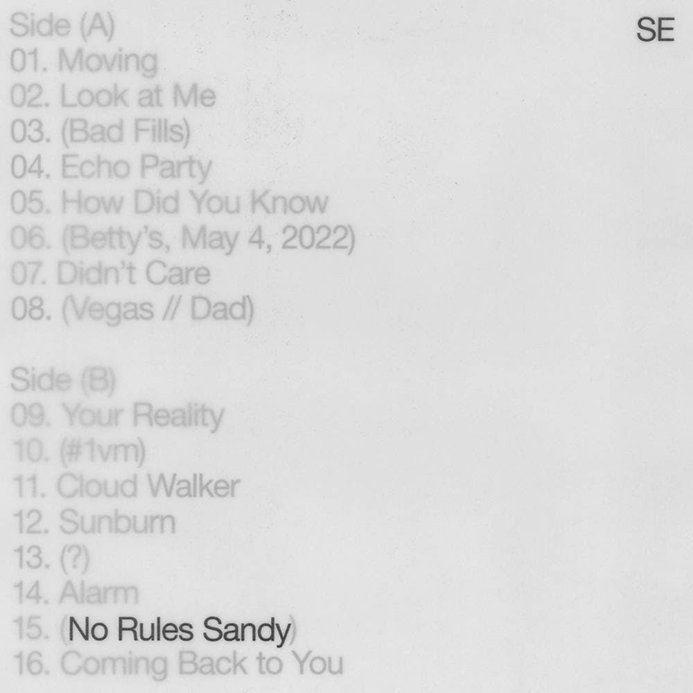 Sylvan Esso - No Rules Sandy (| Buy the Vinyl LP from Flying Nun Records