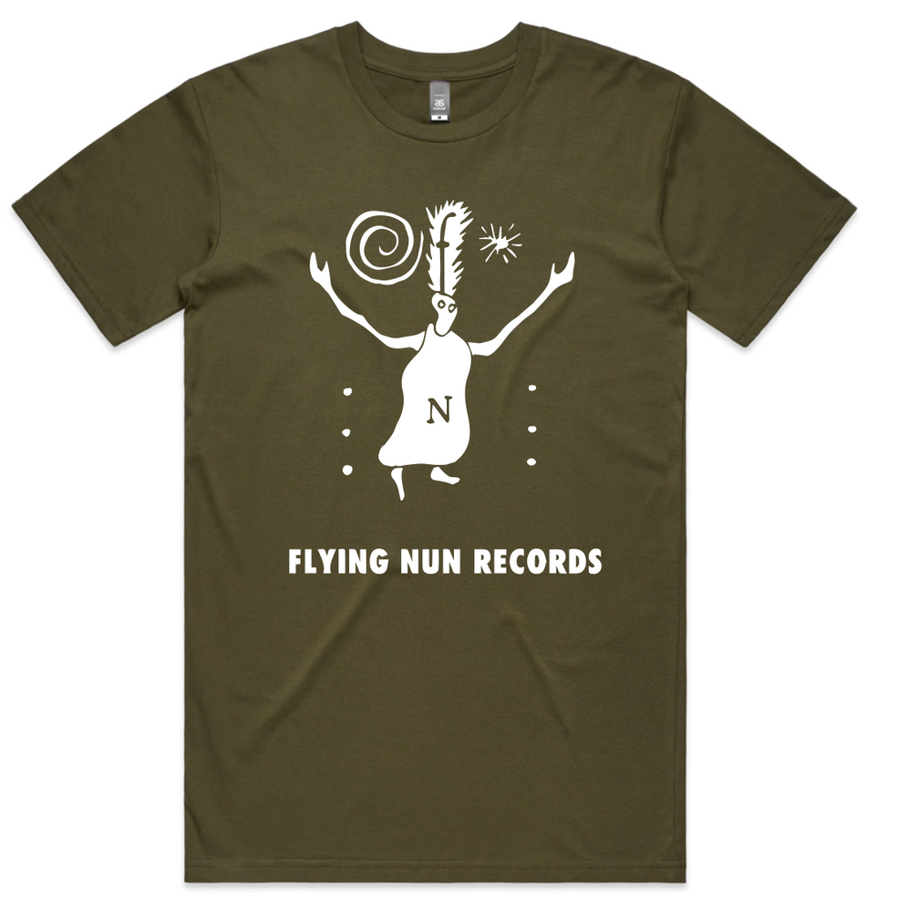 
                  
                    Fuzzy Flying Nun T-Shirt (Army Green)
                  
                