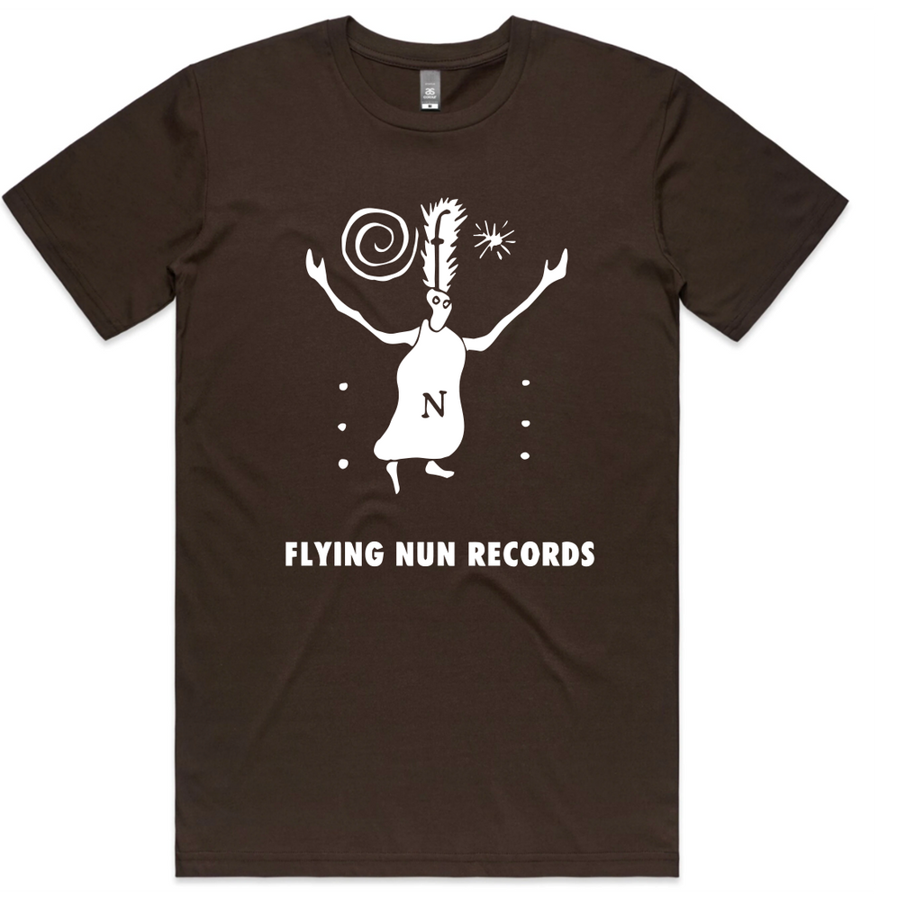 
                  
                    Fuzzy Flying Nun T-Shirt (Chocolate Brown)
                  
                