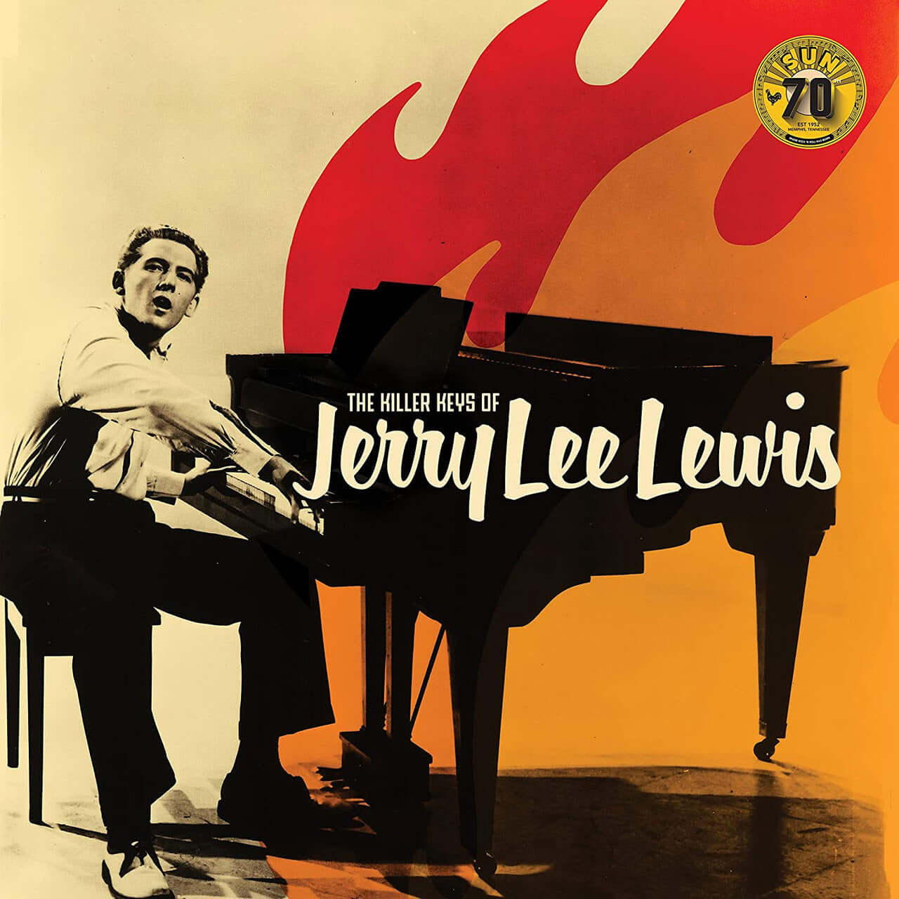 Jerry Lee Lewis - The Killer Keys of Jerry Lee Lewis - Flying Nun  | Vinyl | CD