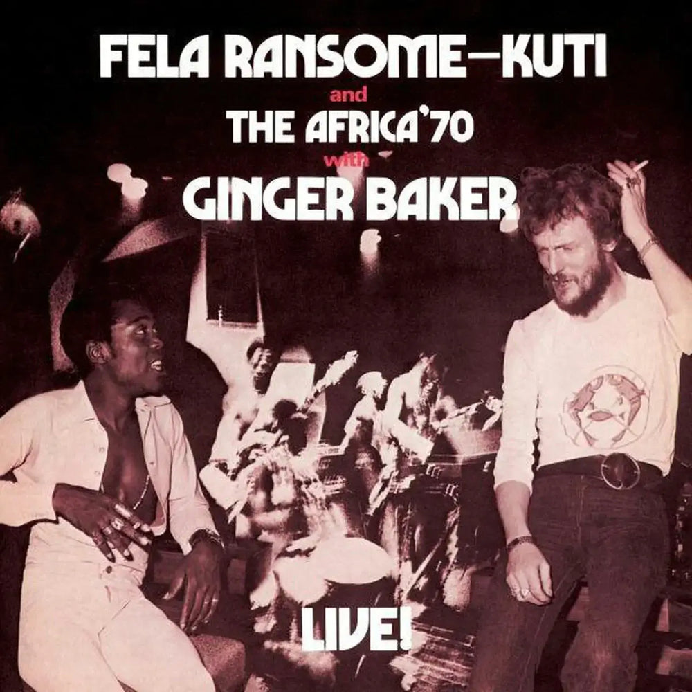 Fela Kuti - Live! With Ginger Baker & The Africa '70 - Flying Nun  | Vinyl | CD
