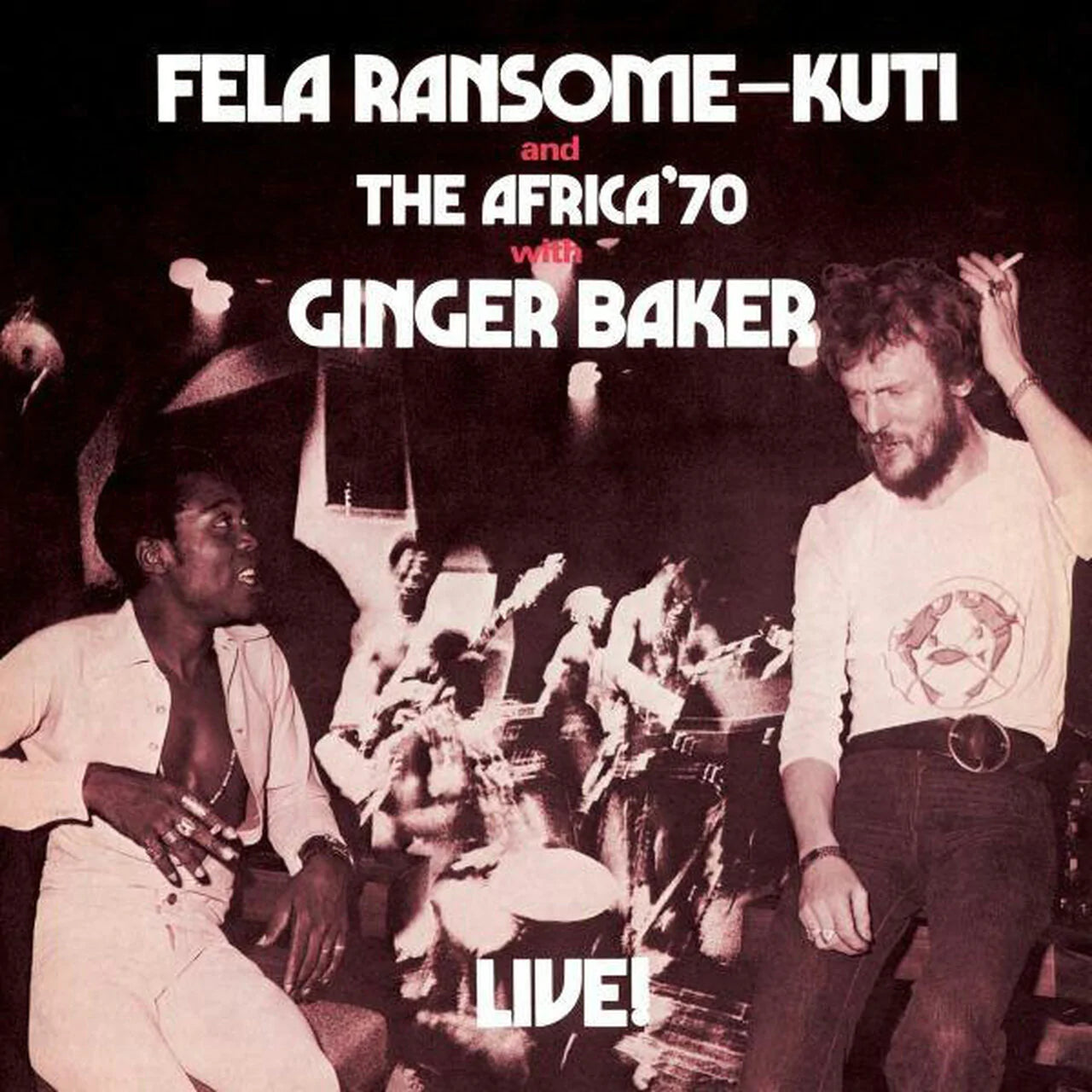 Fela Kuti - Live! With Ginger Baker & The Africa '70 | Buy on Vinyl LP