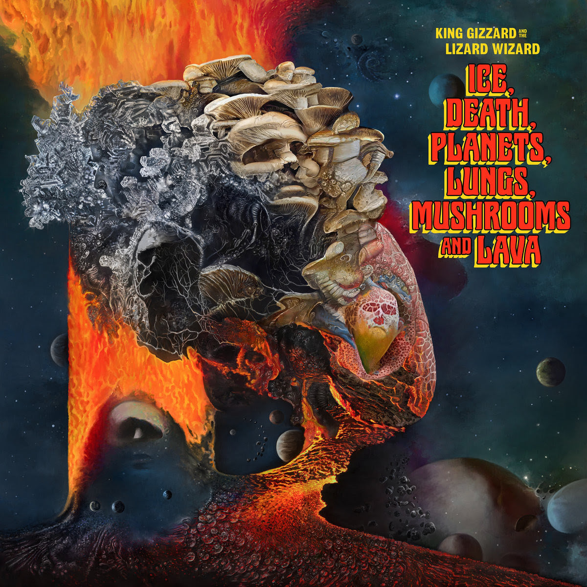 King Gizzard & The Lizard Wizard - Ice, Death, Planets, Lungs, Mushrooms And Lava - Flying Nun  | Vinyl | CD