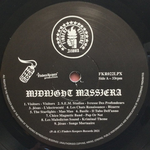 Jean-Pierre Massiera – Midnight Massiera | Buy on Vinyl LP