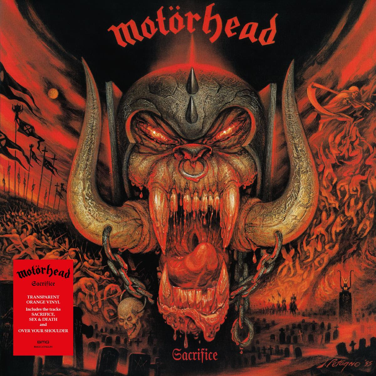 Motörhead - Sacrifice | Buy the Vinyl LP from Flying Nun Records 