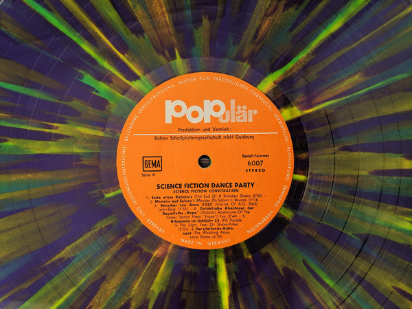 Science Fiction Corporation – Science Fiction Dance Party, Dance With Action - Flying Nun  | Vinyl | CD