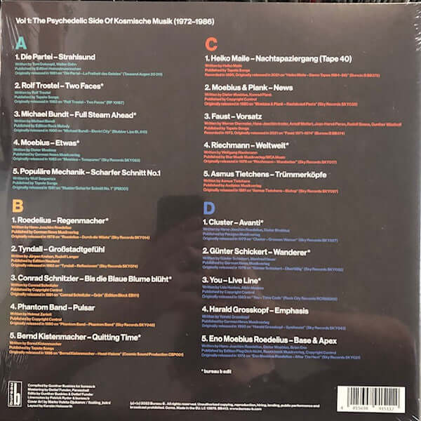 Various – Silberland Vol 1: The Psychedelic Side of Kosmische Musik - Flying Nun  | Vinyl | CD