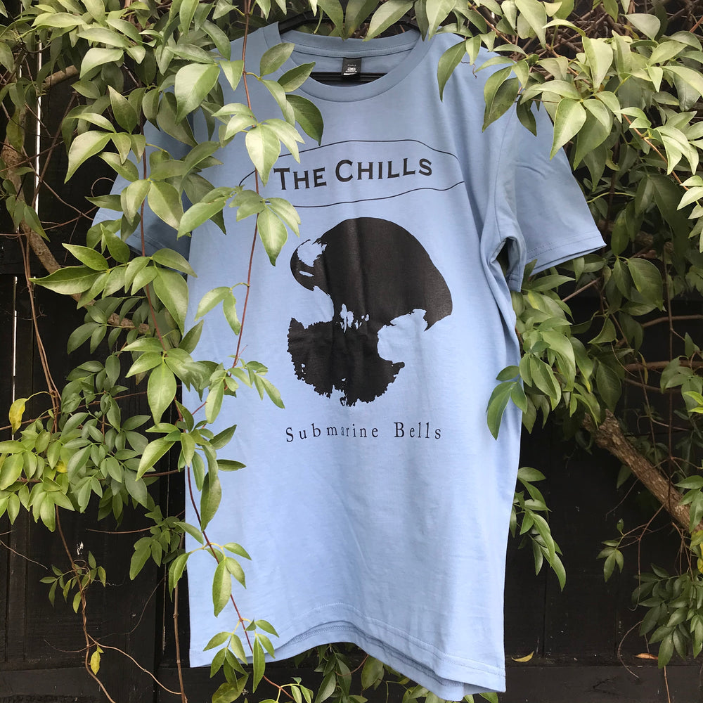 
                  
                    The Chills - Submarine Bells T Shirt (Carolina Blue)
                  
                