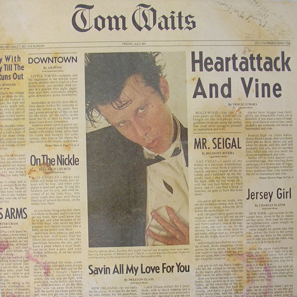 Tom Waits – Heartattack And Vine | Buy the Vinyl LP