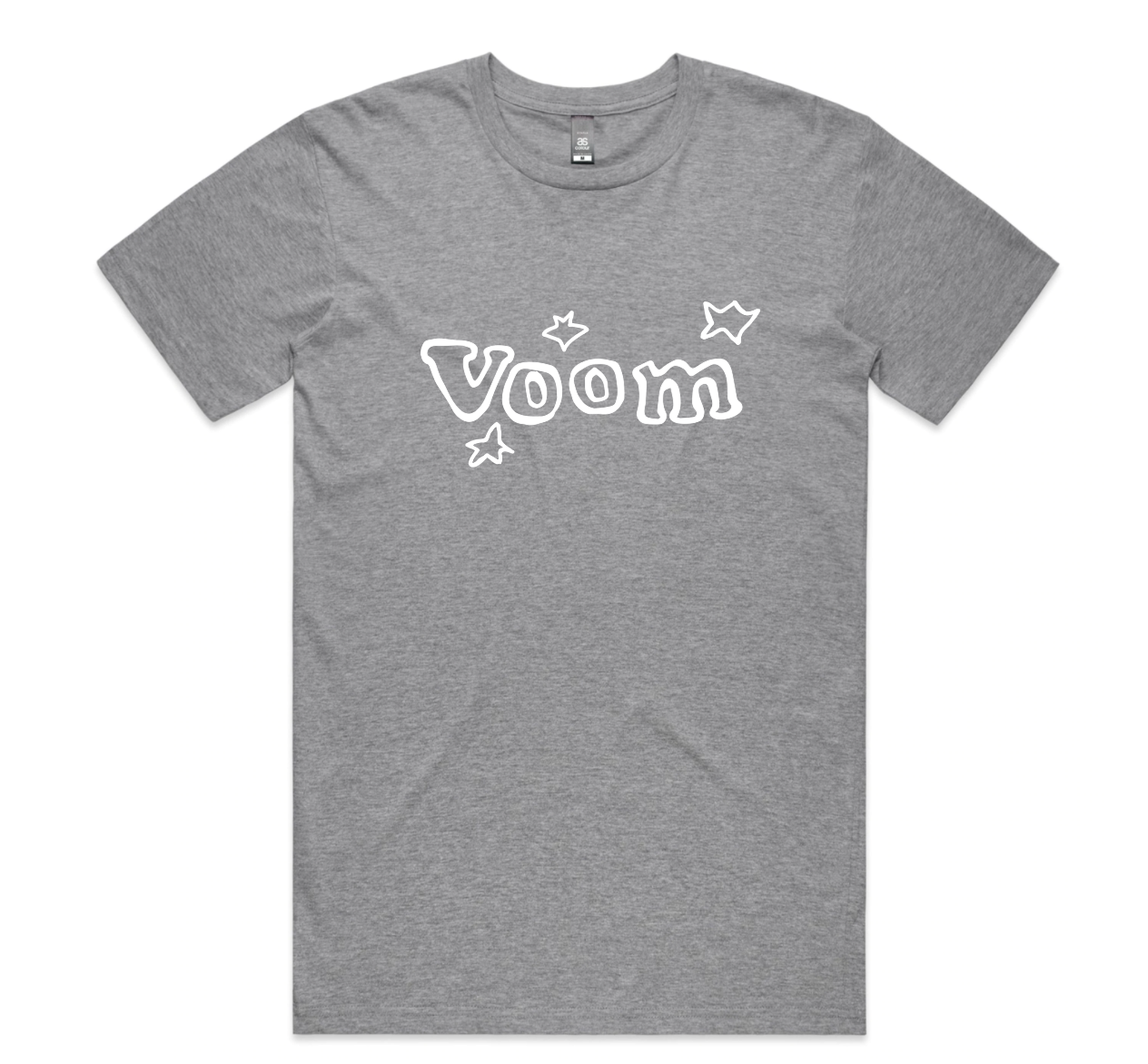 Voom Star T-Shirt (Grey Marle) - Flying Nun  | Vinyl | CD