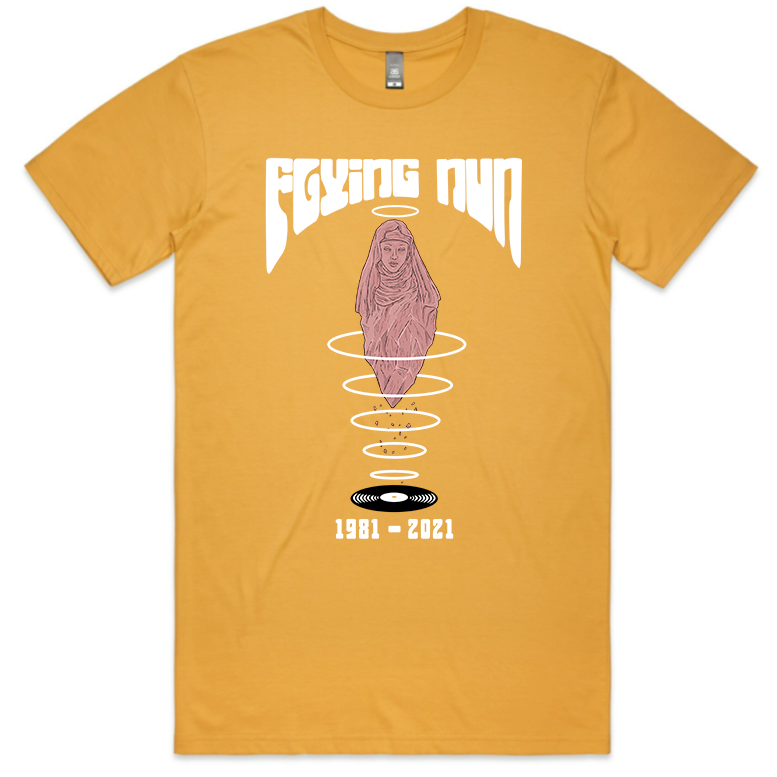 
                  
                    Limited Edition Flying Nun 40th Anniversary Shirt (Mustard)
                  
                